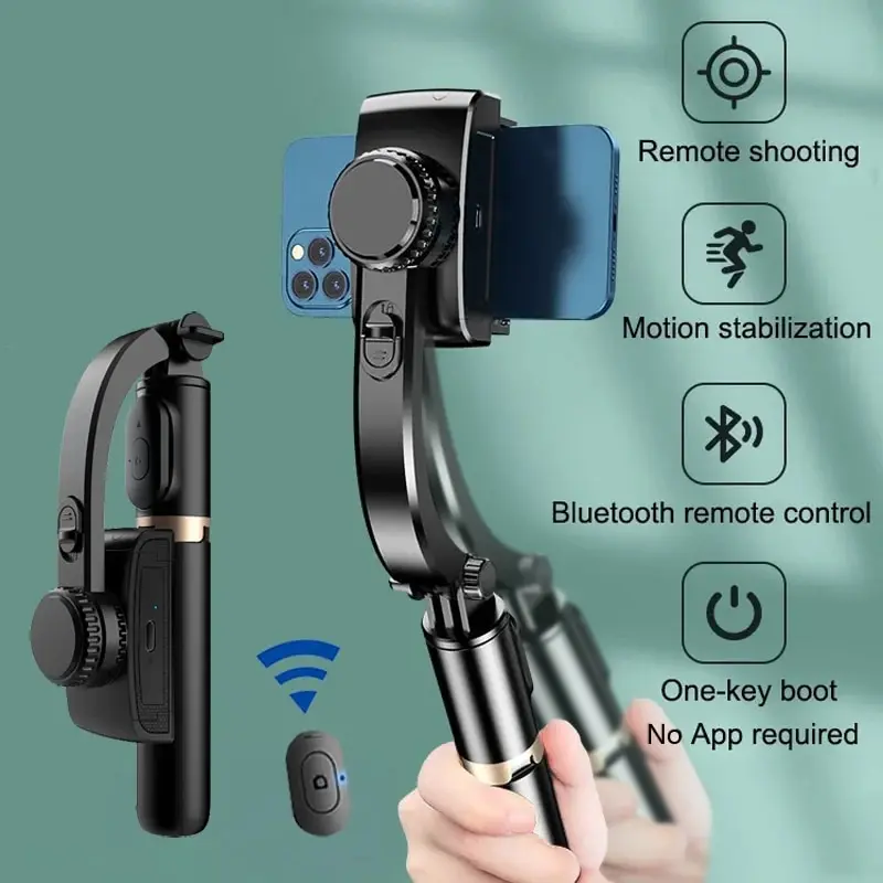 Selfie Stick Tripod - Q08 Handheld Gimbal Stabilisateur Estabilizador Selfie