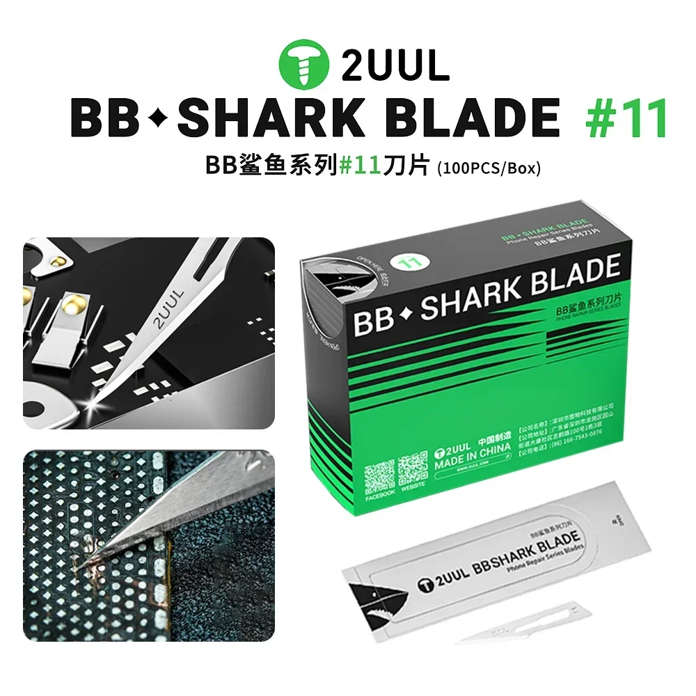 Phone Sanitizer Uv - 2UUL DA18 BB SHARK BLADE#11 100PCS
