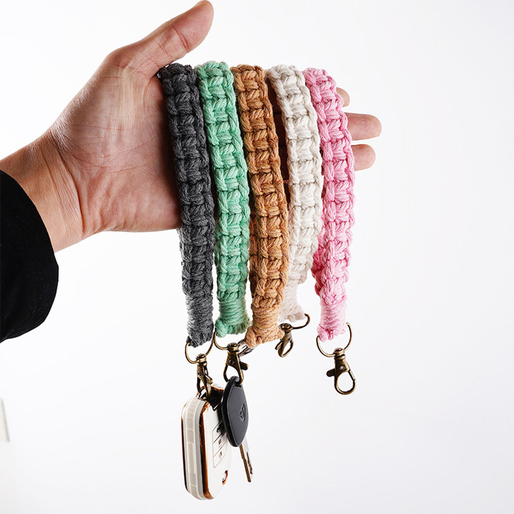 Phone Accessories Ideas - Keychain Wrist Strap Modern Minimalist Wristlet