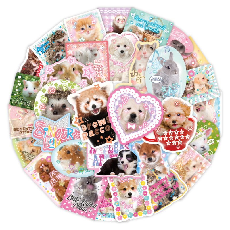 50pcs/set Kawaii Fashion Scrap - огляд і ціна Phone Accessories For Kids