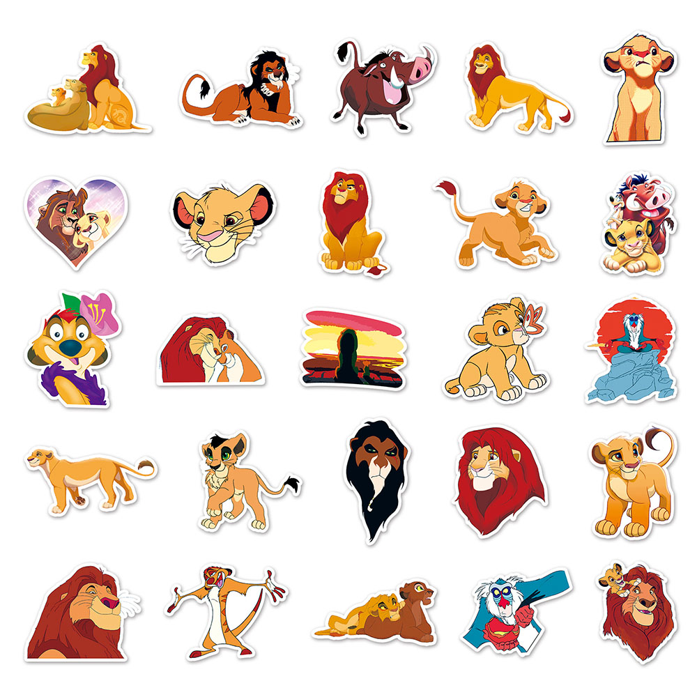 50pcs Movie The Lion King Stic - огляд і ціна Phone Accessories For Kids