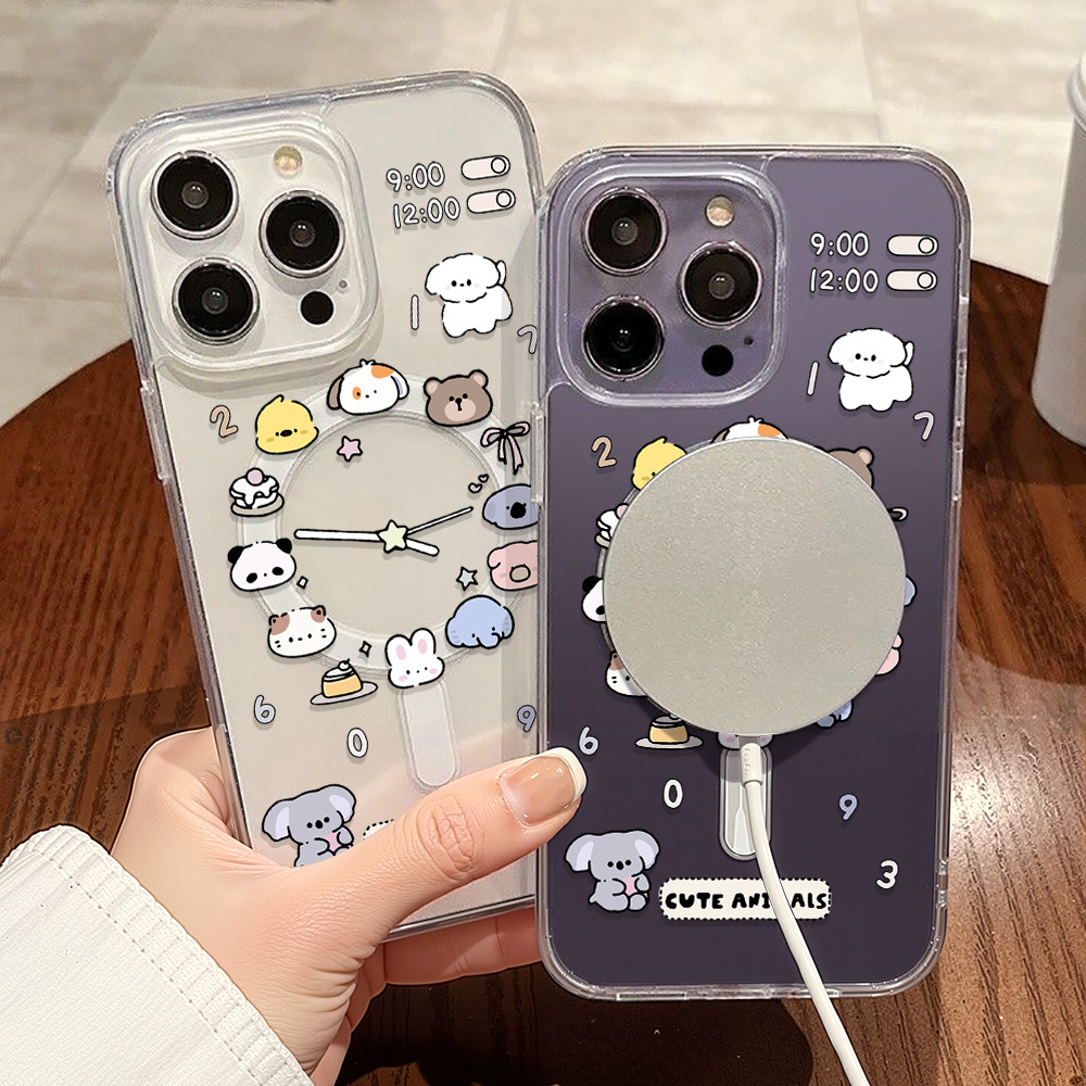 Cute Cartoon Animals Phone Cas - огляд і ціна Magsafe Wireless Charger