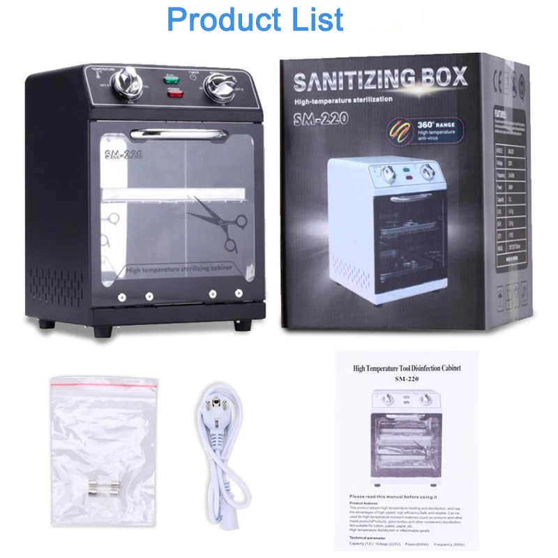 Dry Heat Cabinet For Nail Tool - огляд і ціна Phone Sanitizer Uv