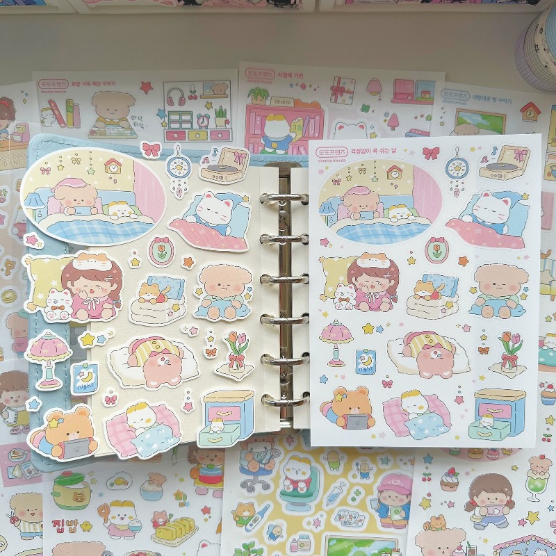 Cute Cartoon Girl & Animals Da - огляд і ціна Phone Accessories For Kids
