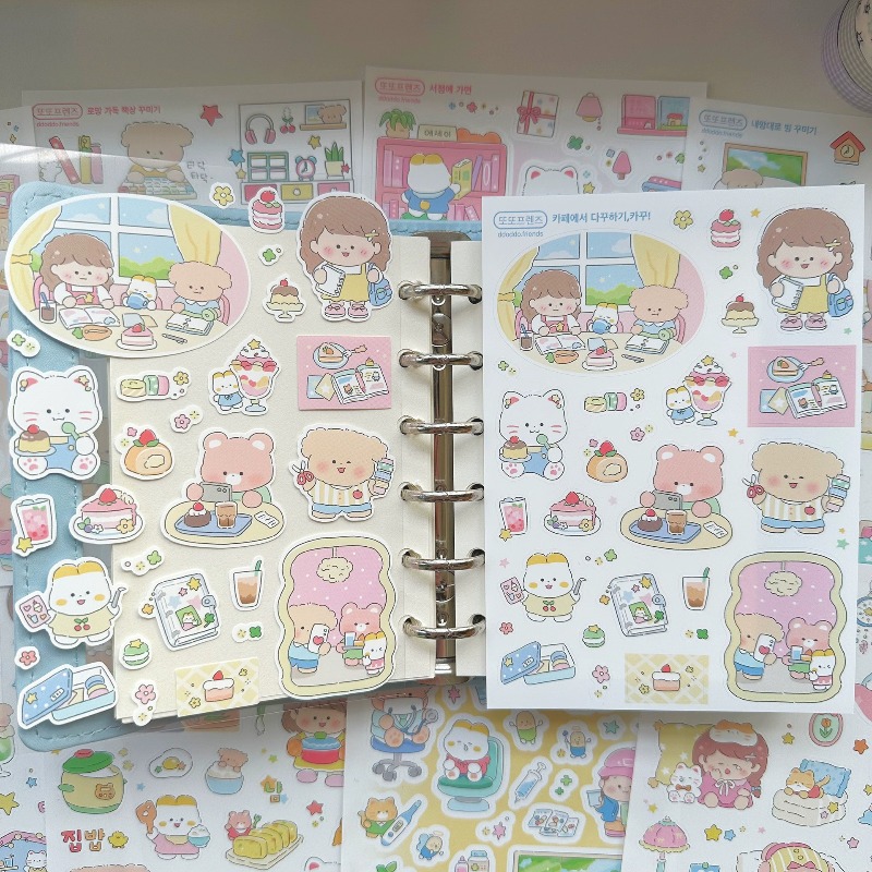 Cute Cartoon Girl & Animals Da - огляд і ціна Phone Accessories For Kids