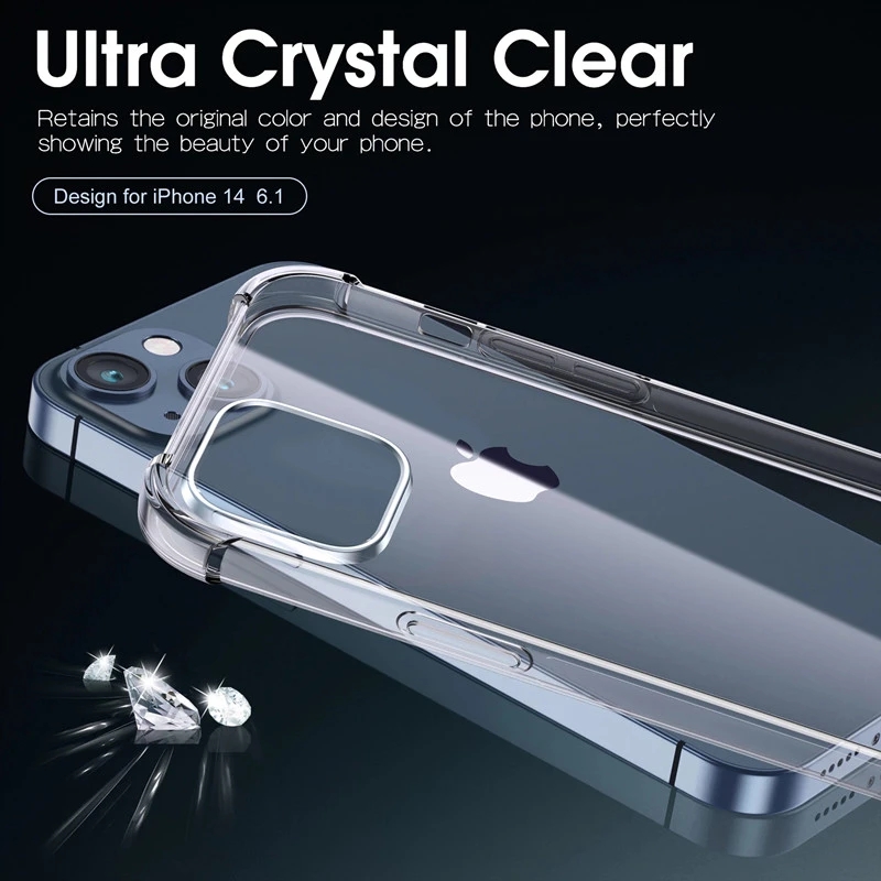 Shockproof Clear Phone Case Fo - огляд і ціна Phone Accessories Nothing