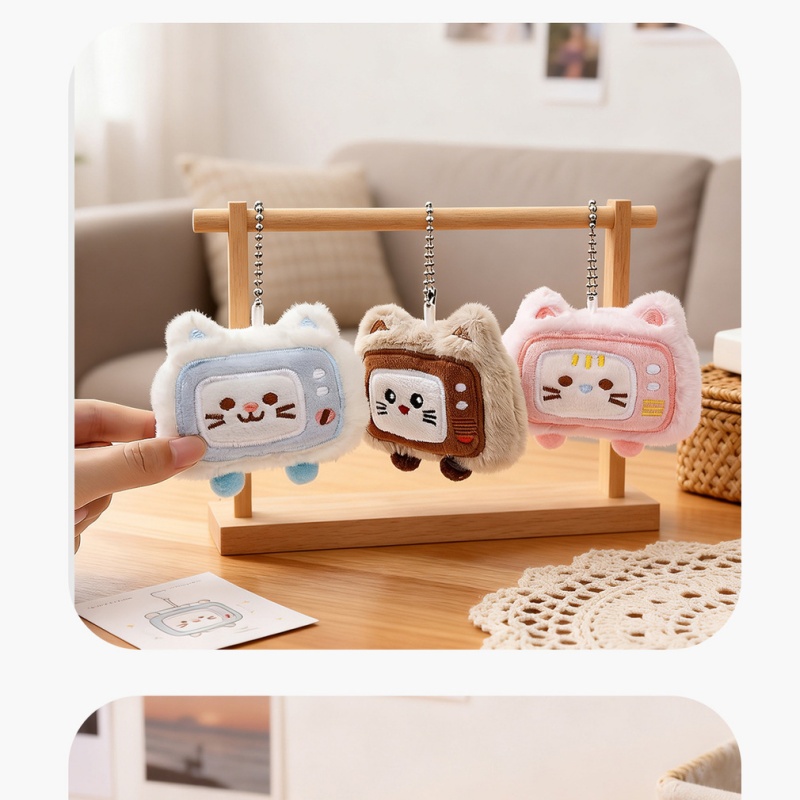 Cute Cartoon Keychain cat plus - огляд і ціна Phone Accessories Ideas