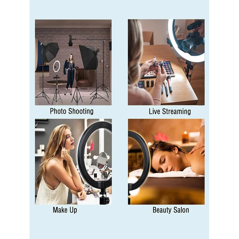 Desiontal 26cm Ring Light with - огляд і ціна Selfie Stick Tripod