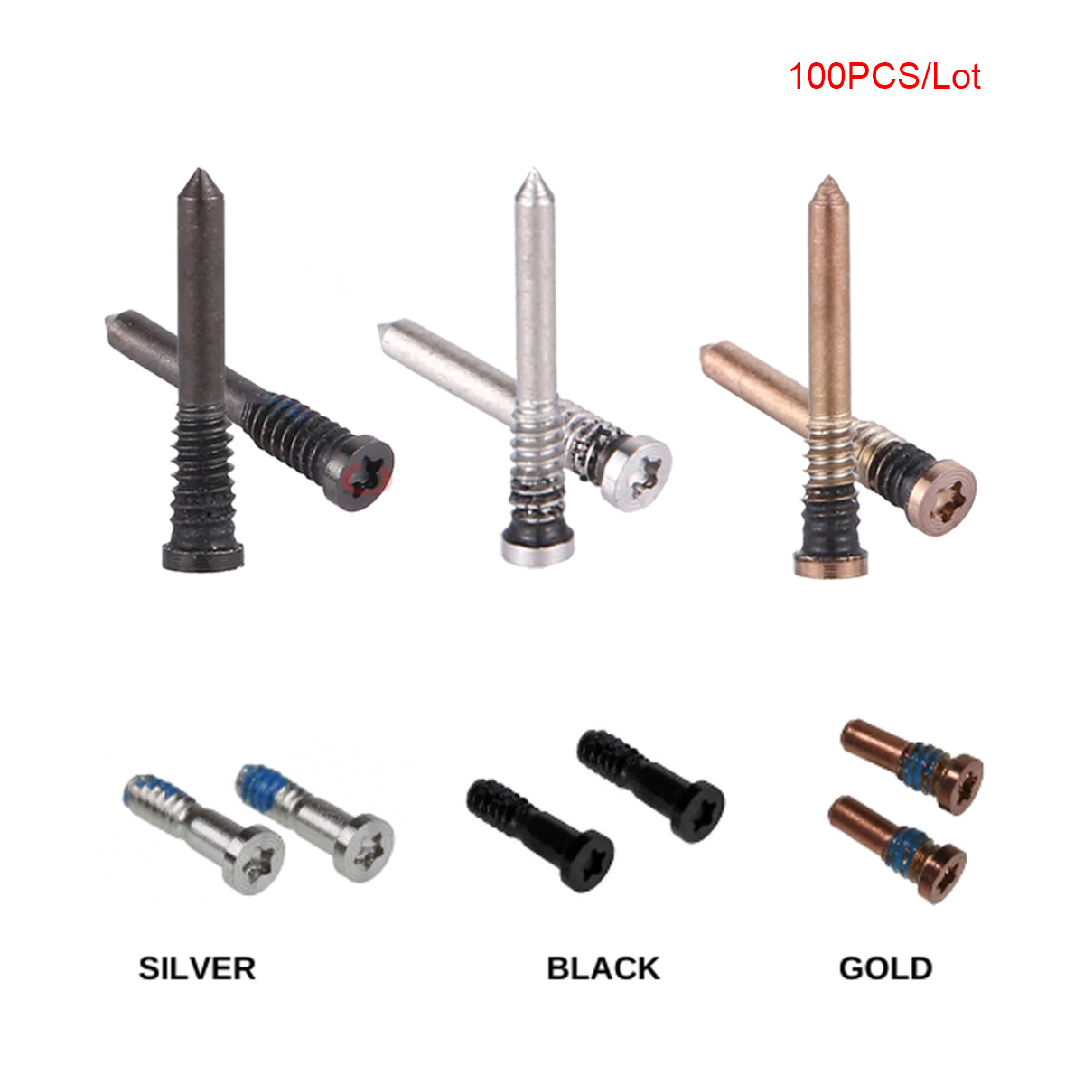 100Pcs Bottom Pentalobe Screws - огляд і ціна Phone Accessories Nothing