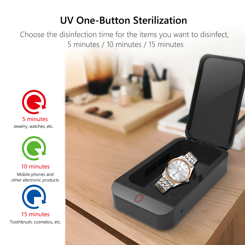 X2 Portable UV Cleaner Box Wit - огляд і ціна Phone Sanitizer Uv