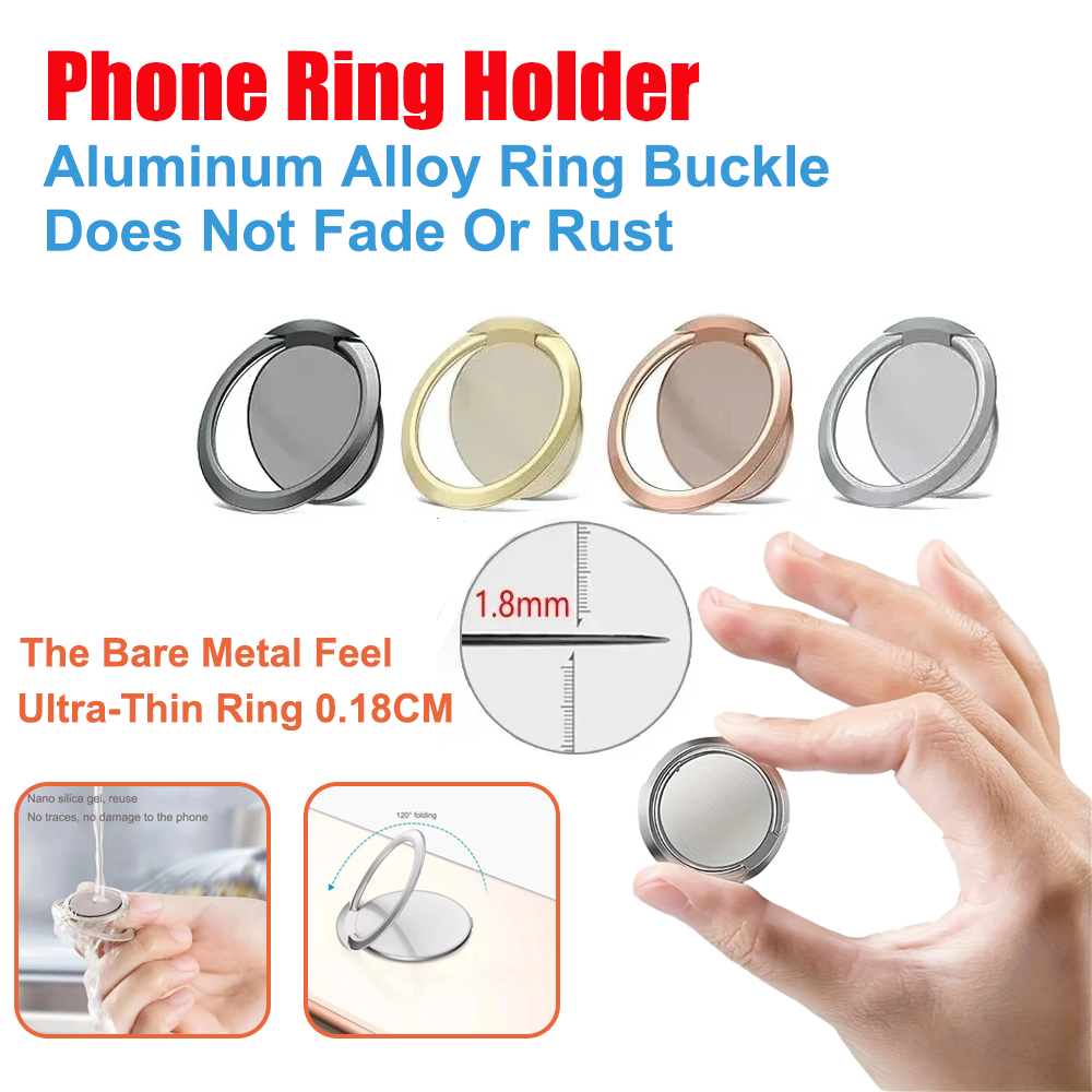 Ultra Thin Metal Ring Holder S - огляд і ціна Phone Accessories Japan