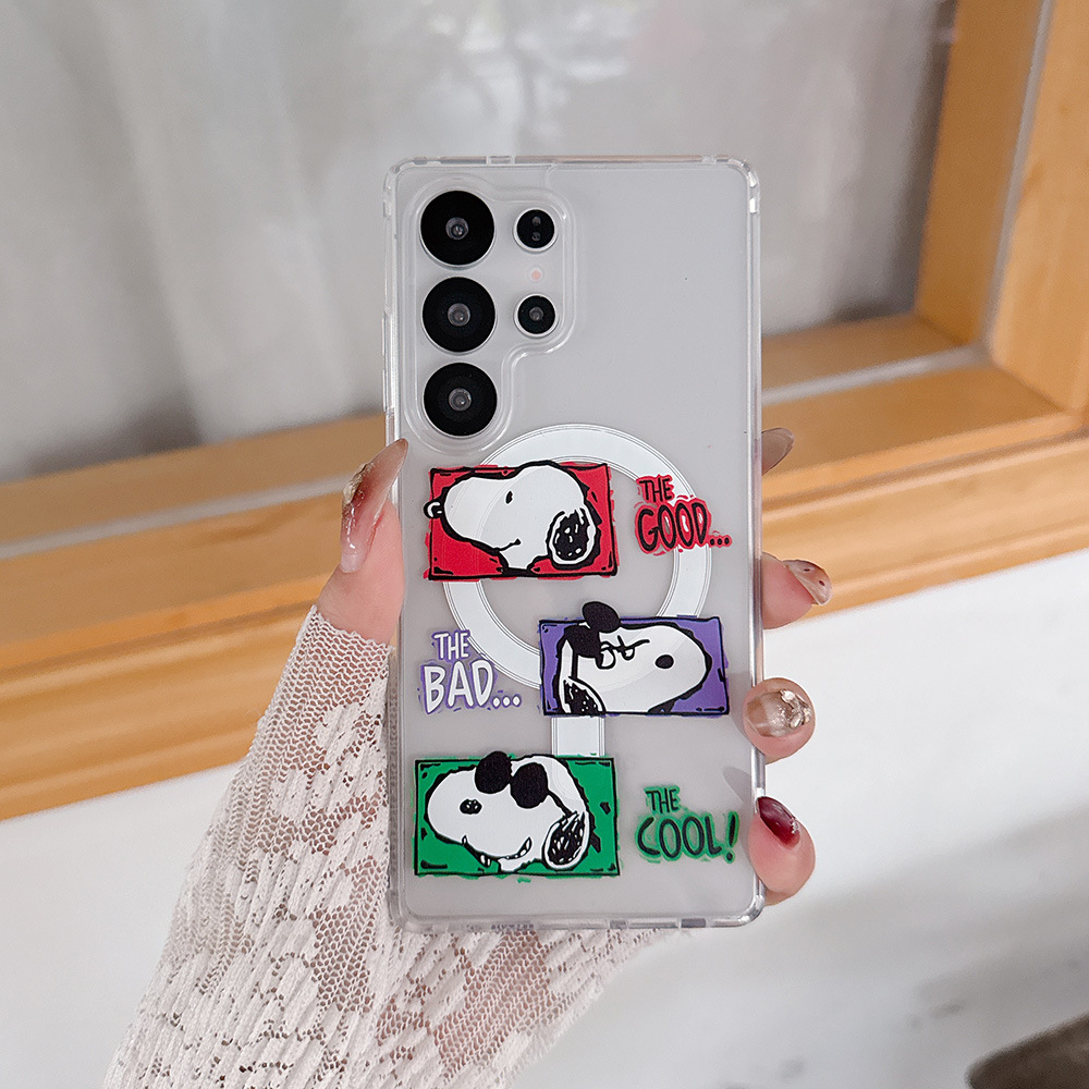 Cute Cartoon Snoopy Charlie Br - огляд і ціна Magsafe Wireless Charger